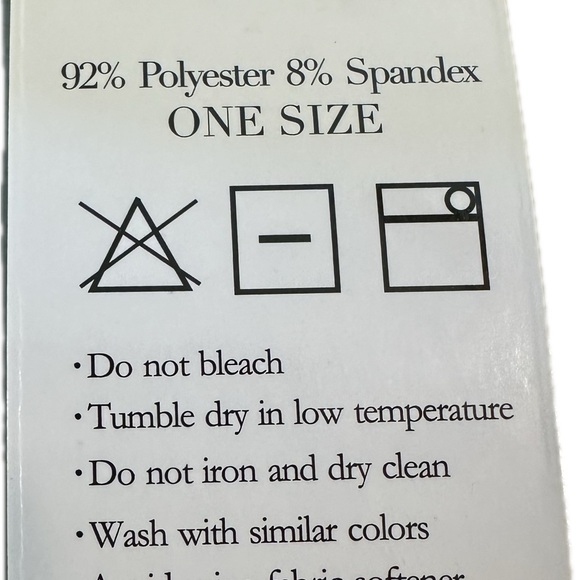 NWT Dimore fleece lined grey leggings. High waist - One Size. - Picture 2 of 2